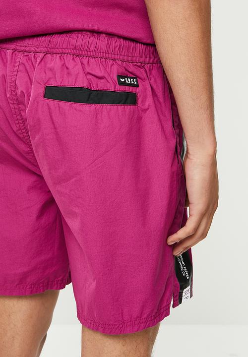 S.P.C.C - Brule regular fit elasticated shorts - orchid