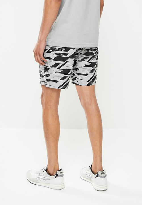 S.P.C.C - Gaudin regular fit elasticated shorts - silver grey