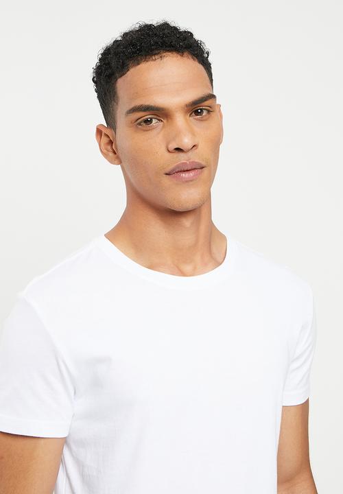 urban° - Oversized printed short sleeve tee - white
