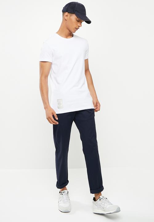 urban° - Oversized printed short sleeve tee - white