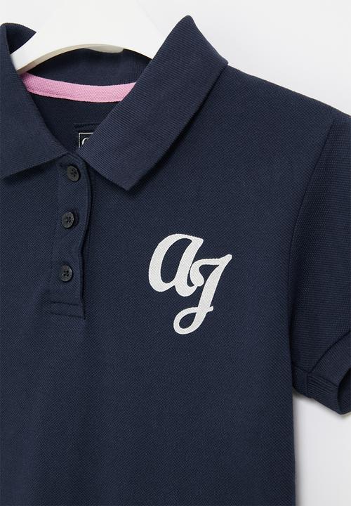 Aca Joe - Girls aca joe foil print golfer - navy
