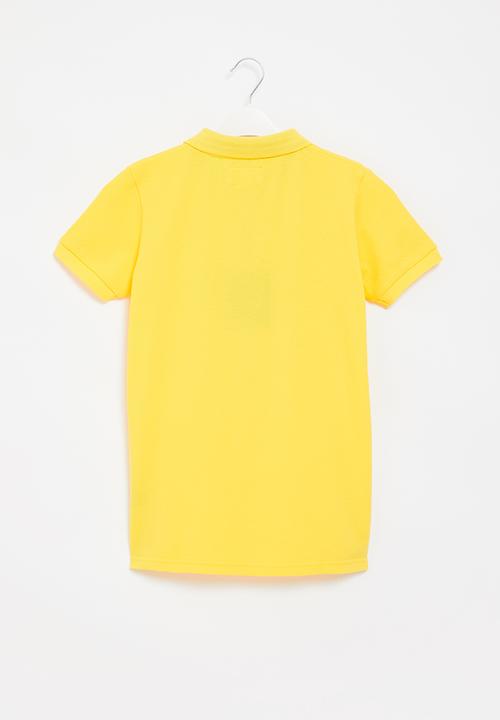 Aca Joe - Boys aca joe flat print golfer - yellow