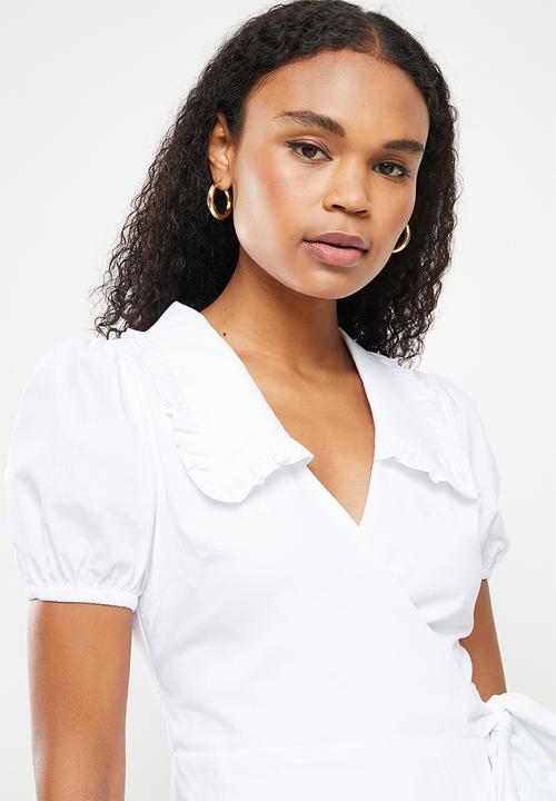 Glamorous - Hummed dress - white