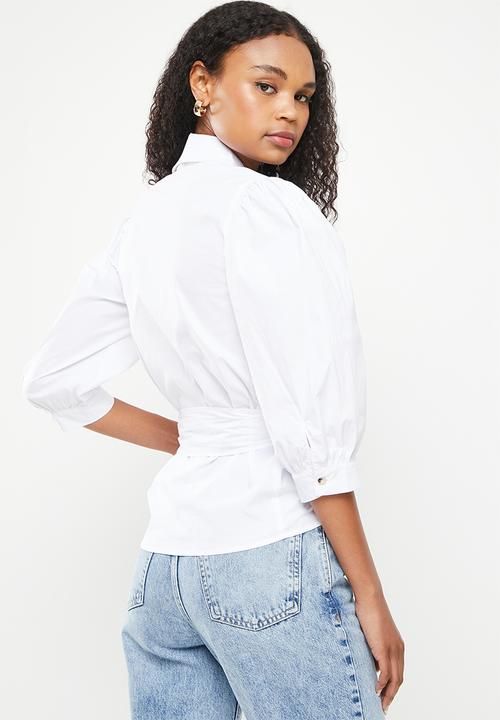 Glamorous - Elevate shirt- white