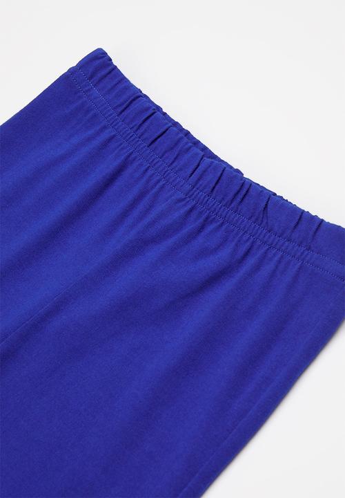 Pop Candy - Boys tee & shorts pj set - blue