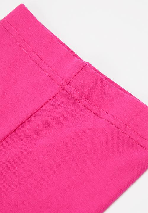 Pop Candy - Younger girls 2 pack cycling shorts - navy & pink