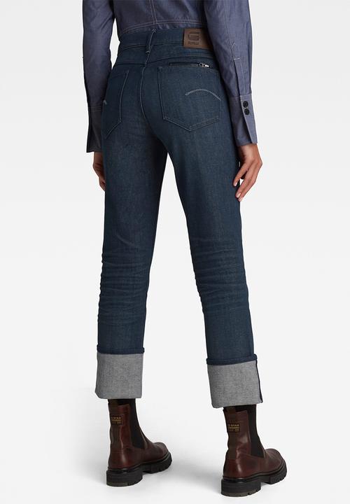 G-STAR - Noxer straight - worn in leaden