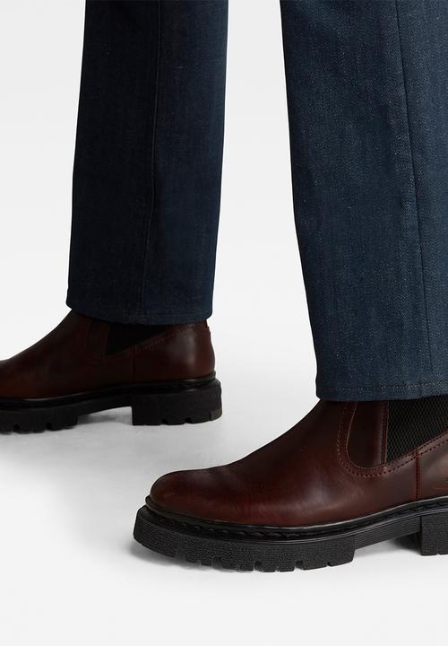 G-STAR - Noxer straight - worn in leaden