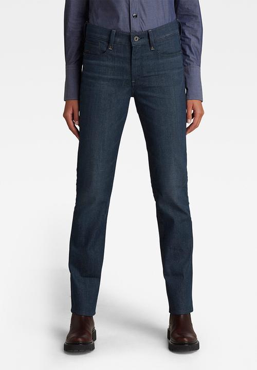 G-STAR - Noxer straight - worn in leaden