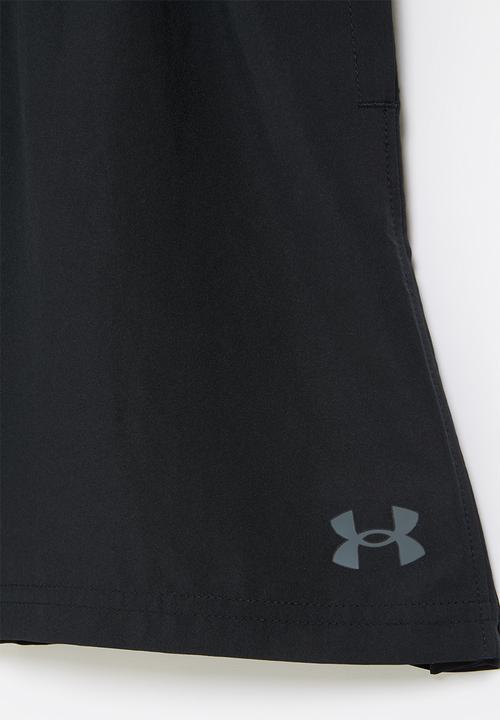 Under Armour - Ua woven shorts - black/ pitch gray