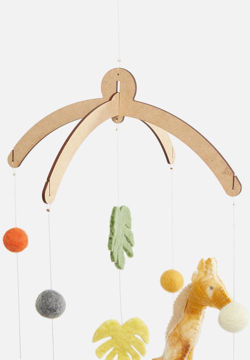Skaapie - Into the wild felt mobile - multi