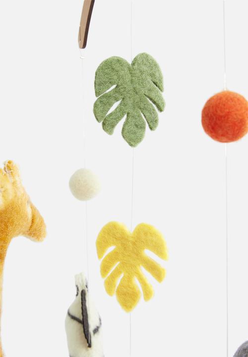 Skaapie - Into the wild felt mobile - multi