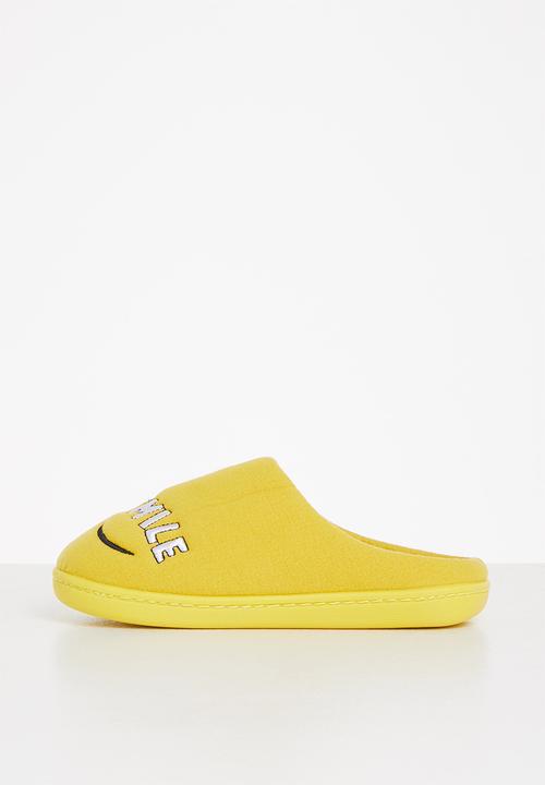 Pop Candy - Dino slipper - yellow