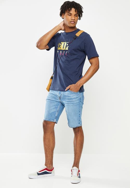 Rip Curl - Overspray tee  - navy