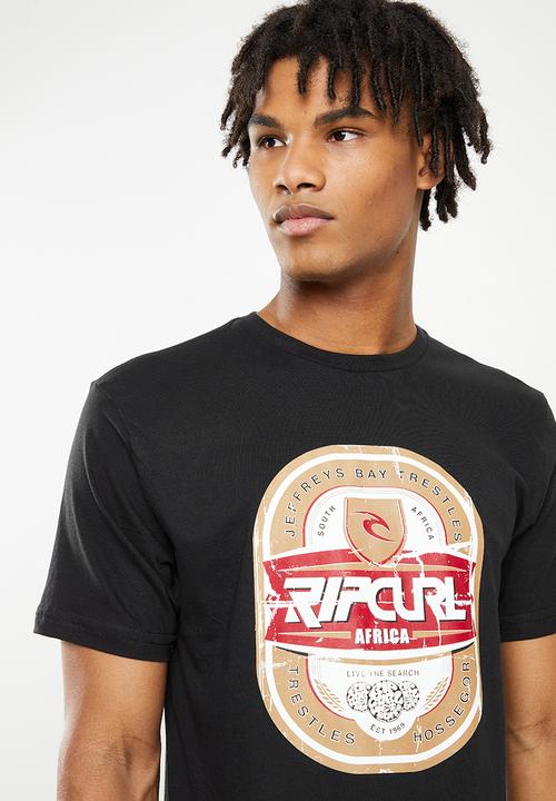 Rip Curl - House brand tee  - black