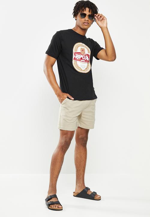 Rip Curl - House brand tee  - black