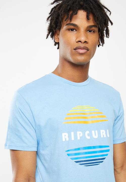 Rip Curl - Surf revival circle tee - light-blue
