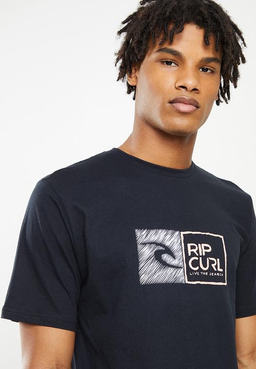 Rip Curl - Lined up tee  - black