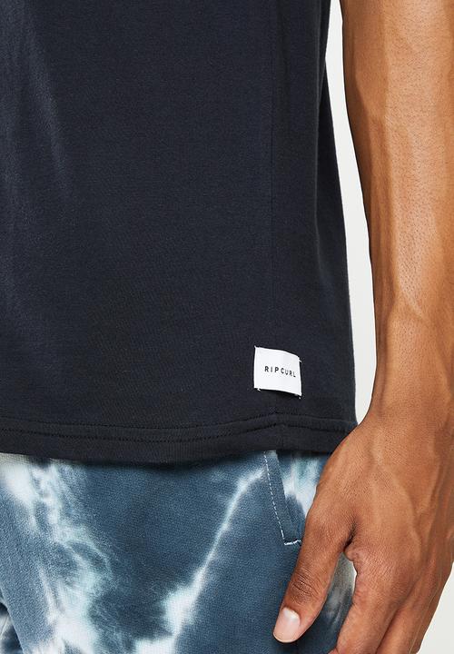 Rip Curl - Lined up tee  - black