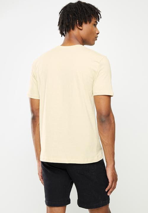 Rip Curl - Mammas split tee  - ecru