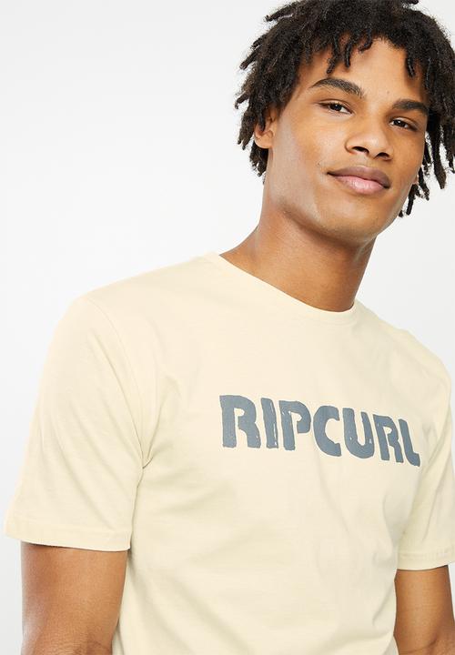 Rip Curl - Mammas split tee  - ecru