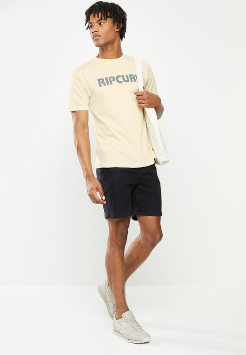 Rip Curl - Mammas split tee  - ecru