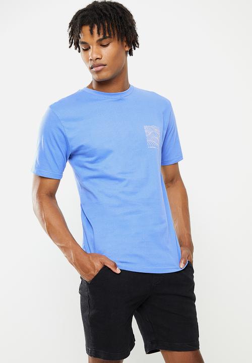 Rip Curl - B.monroe tee - light-blue