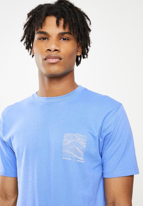 Rip Curl - B.monroe tee - light-blue