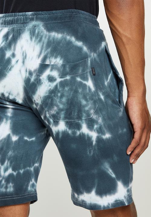 Rip Curl - Summer tie dye walkshorts - black