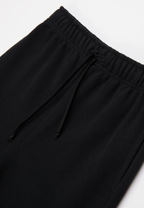 Superbalist Kids - Boys smiley tee & fleece short set - black 