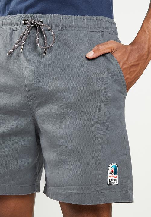 Rip Curl - Badge stamp volley  - dark-grey