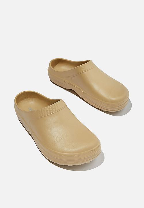 Cotton On - Cottage clog - camel