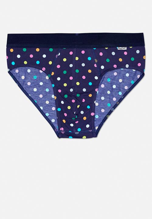 Happy Socks - Dot brief - navy