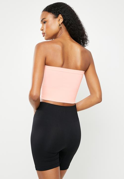 KANGOL - 2 Pack sleeveless longline  bandeau - summer pink & black