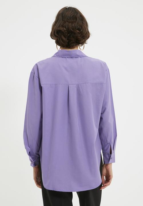 Trendyol - Loose fit shirt - purple