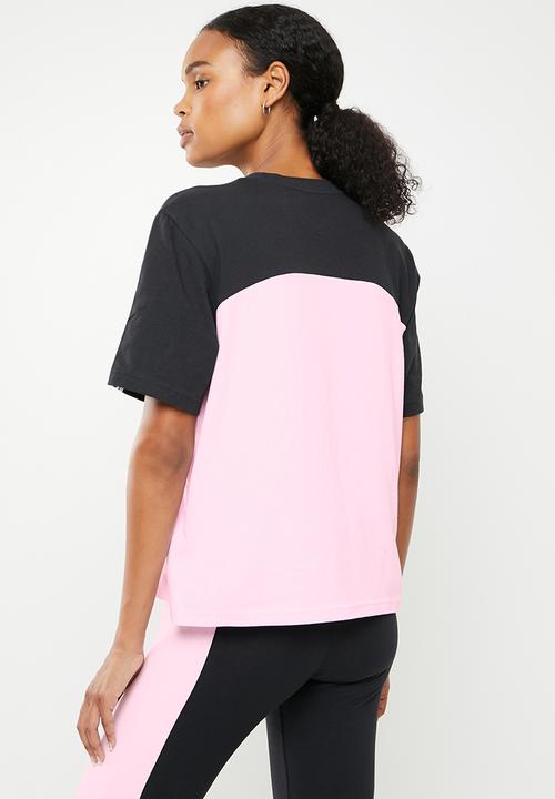 adidas Performance - Cb short sleeve performance tee - black & clear pink