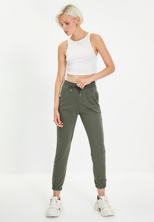 Trendyol - Basic jogger - khaki