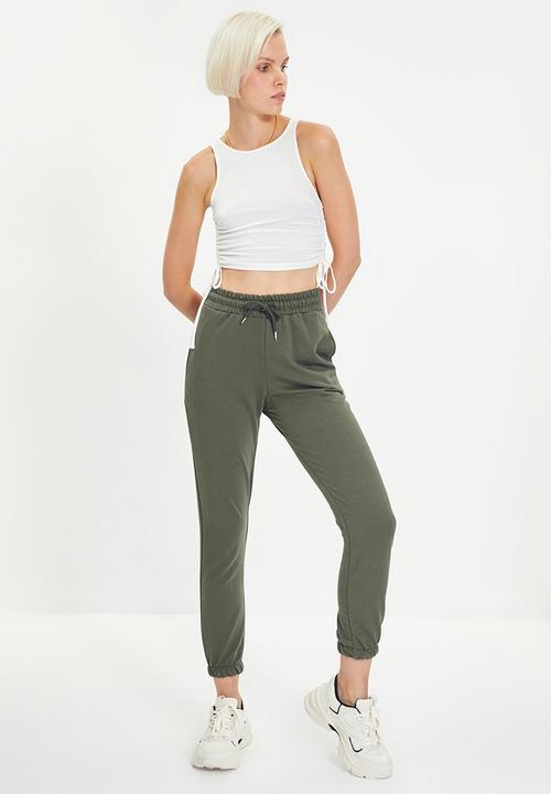 Trendyol - Basic jogger - khaki