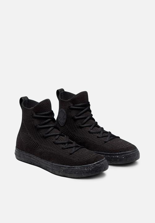 Converse - Chuck taylor all star crater knit - black/black/lime twist