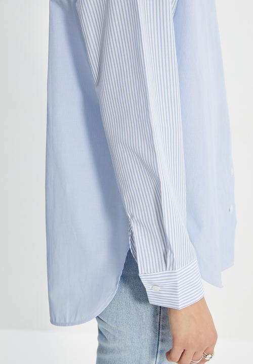 Trendyol - Loose fit shirt - clear blue