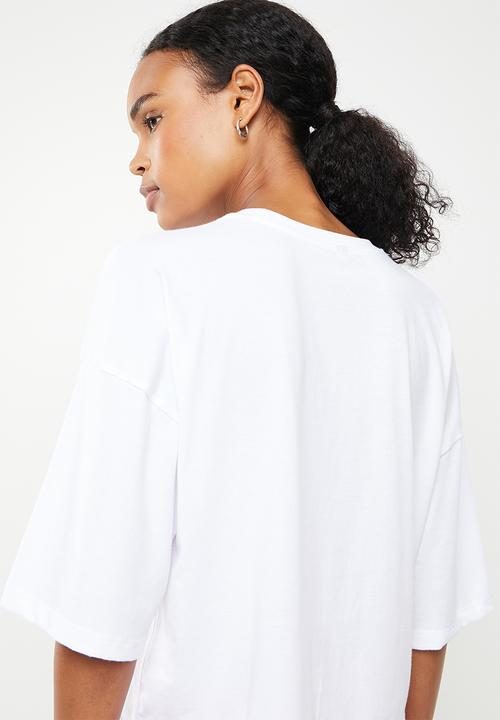 adidas Performance - Perfomance crop tee - white