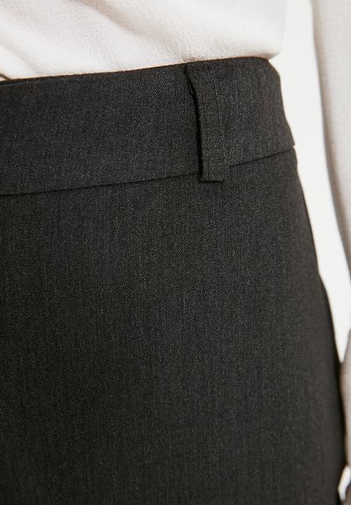 Trendyol - Iron print trousers - anthracite