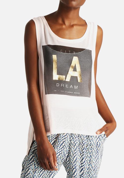 ONLY - Palm Beach Highlow Tank Top