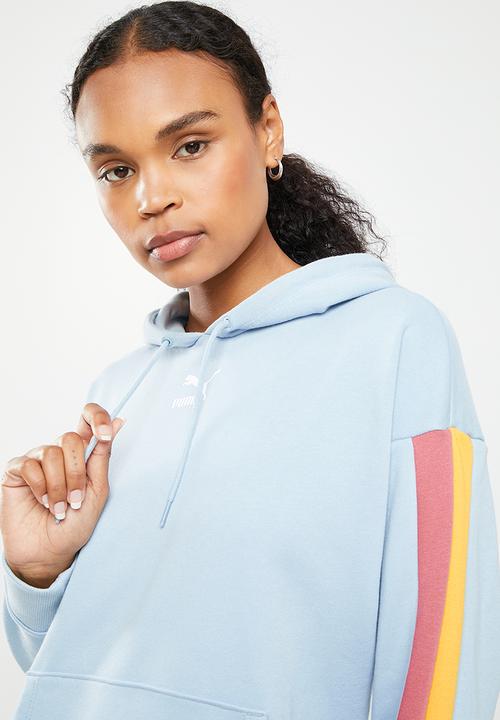 PUMA - Clsx hoodie - blue fog