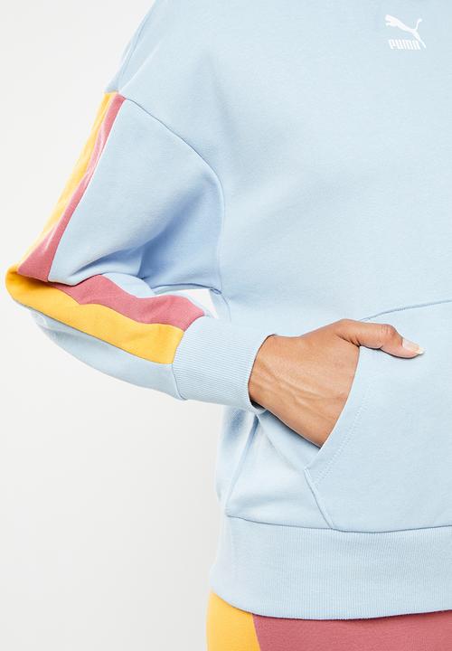 PUMA - Clsx hoodie - blue fog