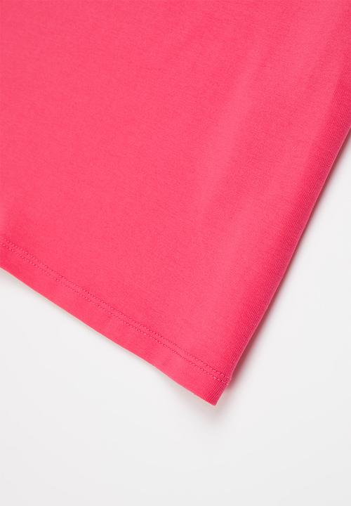GUESS - Girls sequin printed tee - pink