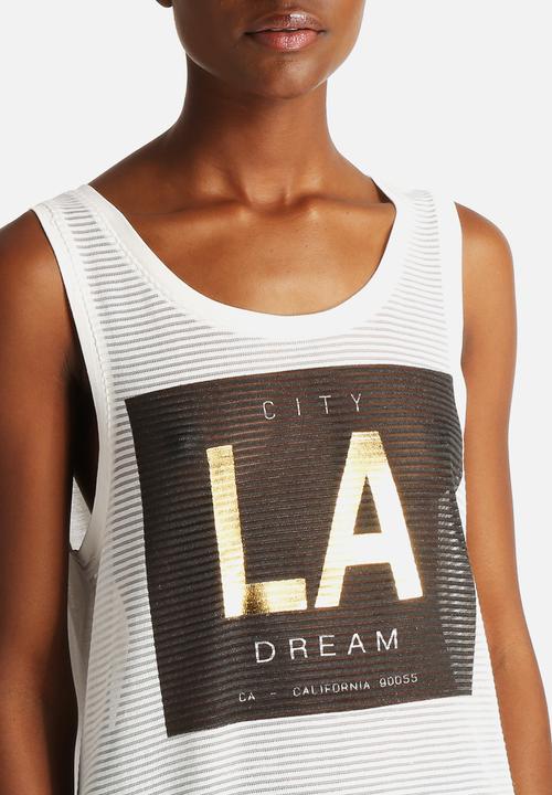 ONLY - Palm Beach Highlow Tank Top
