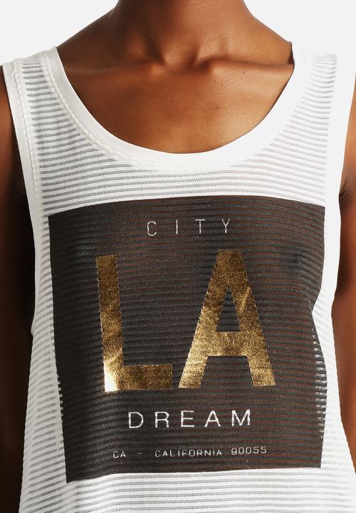 ONLY - Palm Beach Highlow Tank Top