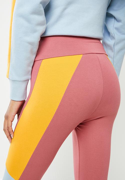 PUMA - Clsx high waist leggings - mauvewood