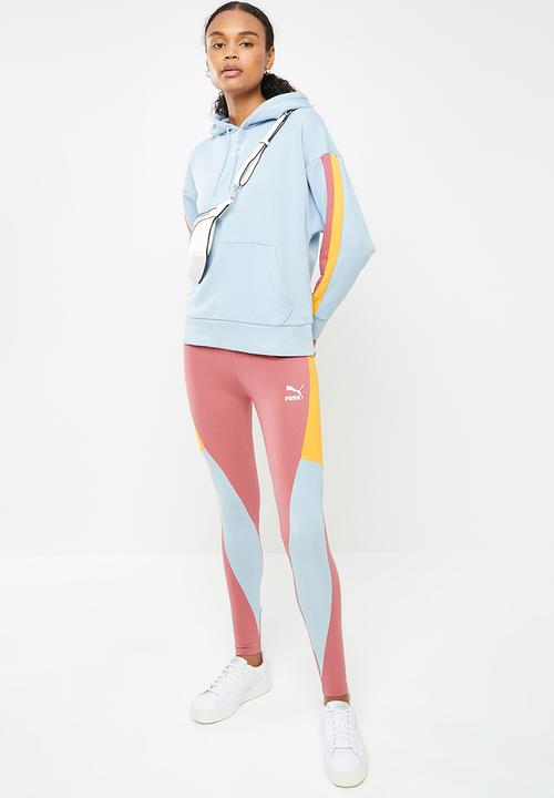 PUMA - Clsx high waist leggings - mauvewood